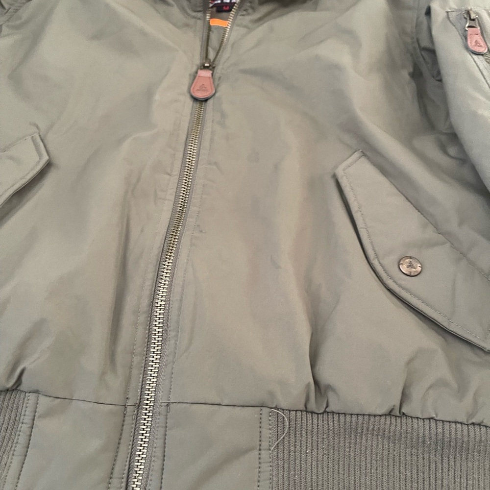 (SPIRE) Men's Oversized Heavyweight MA-1 Bomber Flight Jacket - Picture 8 of 15